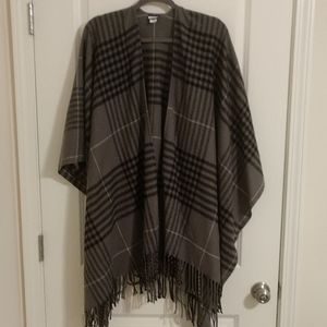 CROFT & BARROW poncho OS